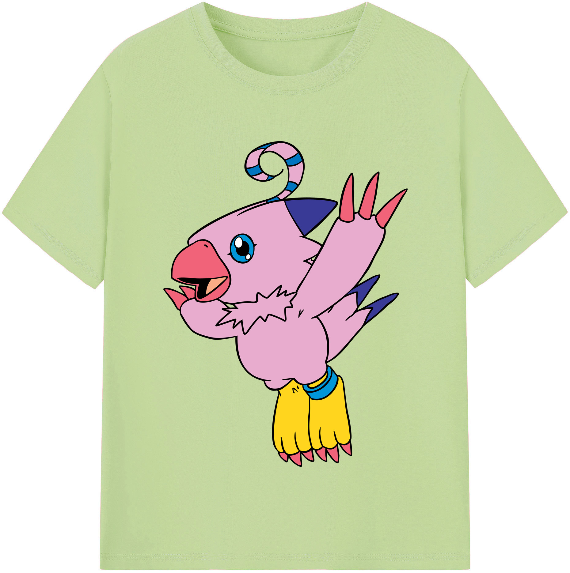 （画像用） Digimon デジタルモンスター/デジモン 綿100％半袖Tシャツ（フロントプリント）